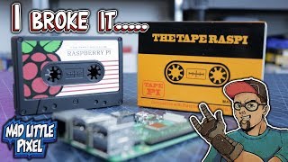 New TapePi Raspberry Pi 3B+ Case.... I Broke It Putting It Together.... Lame...