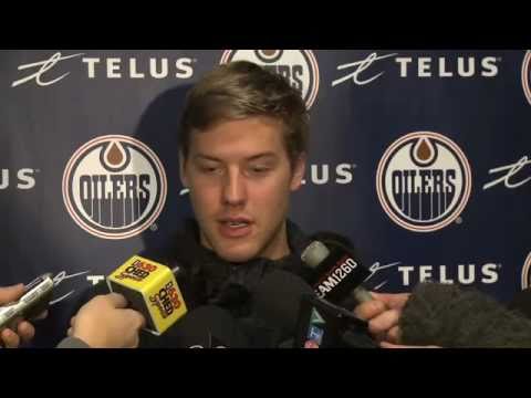 Linus Omark interview Video Edmonton Oilers/ Renney "He will play in the NHL"