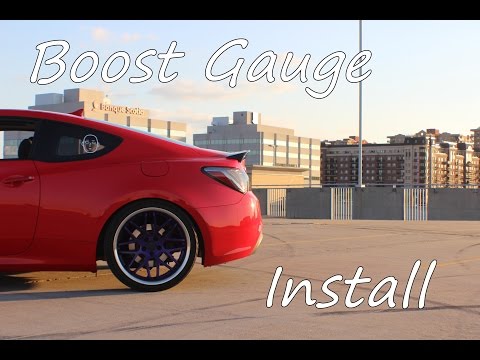 Boost Gauge Install | Genesis Coupe Build