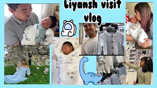 Meeting my best friend’s baby for the First Time (Liyansh) 4 June 2022 | baby visit vlog | Nepali