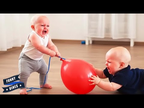 Funny Baby Popping Balloons 🎈 Part 3 | Unexpected Fails | Funny Vines