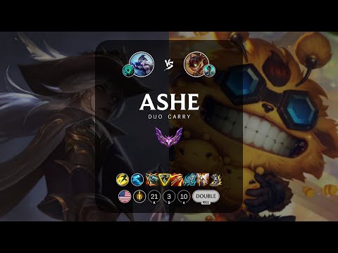 Ashe ADC vs Ziggs - NA Master Patch 13.16