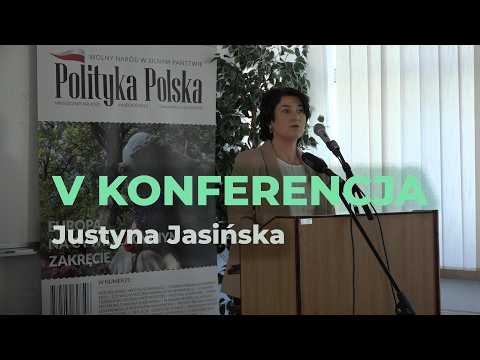 ustyna Jasińska. V Międzyśrodowiskowa Konferencja partii RUCH NAPRAWY POLSKI