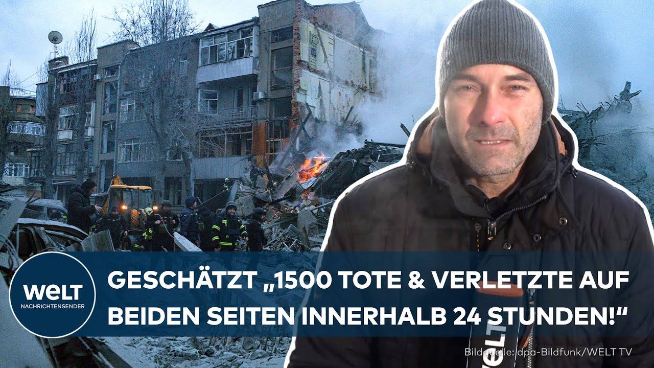 UKRAINE-KRIEG: Russische Angriffe auf Charkiw 6 Odessa – Zivile Opfer & Schäden an Infrastruktur