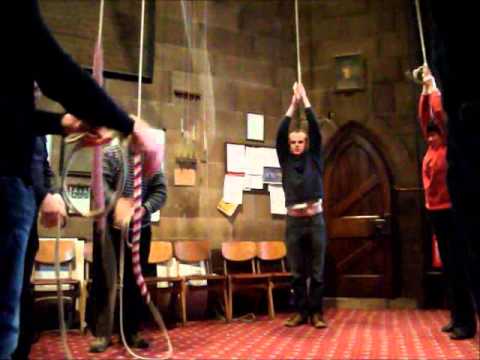 Ringing down at Bowdon, Greater Manchester