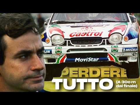 LOSE THE WORLD CHAMPIONSHIP... 300m FROM THE FINISH! 🤯 CARLOS SAINZ Sr. in the 1998 WRC