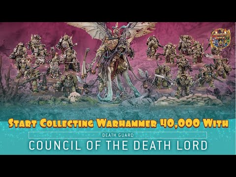 Start Collecting Warhammer 40,000: Battleforce 2022 - Council Of The Plague Lord