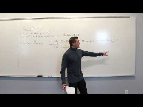 General Relativity Topic 18: General Relativity and the Newtonian Limit