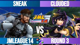 SneaK (Snake) vs Clouded (Dark Pit) - JMLeague14 Round 3