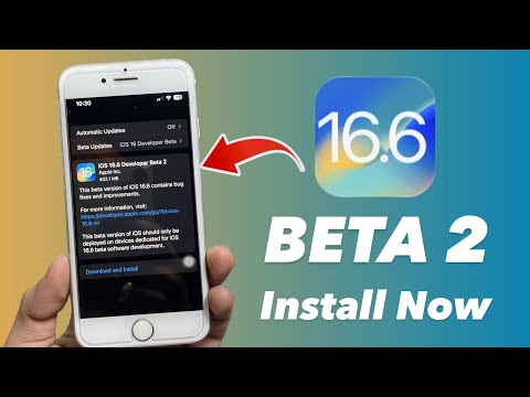 iOS 16.6 Beta 2 is Released - Install iOS 16.6 Beta 2 On any iPhone