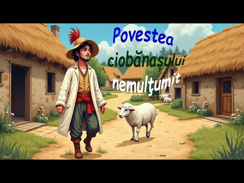 Povestea ciobănașului nemulțumit.Un tânăr, obosit de munca zilnică și nemulțumit de viața lui simplă