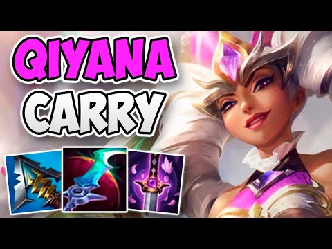 INSANE KOREAN CHALLENGER QIYANA JUNGLE SOLO CARRY! | CHALLENGER JUNGLE QIYANA GAMPLAY | S12