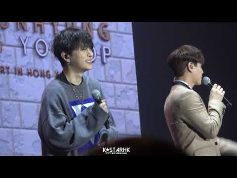 181111 YONG JUNHYUNG & YANG YOSEOP MINI CONCERT IN HK 2018 Encore Part 직캠/CAM [4K]