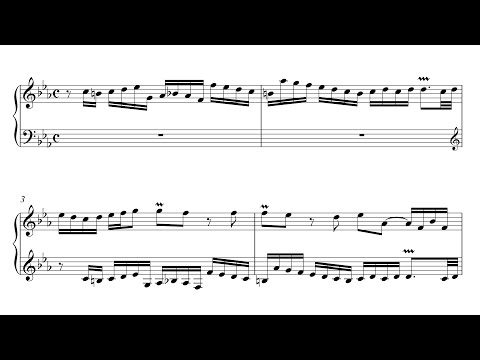 Bach: Invention 2 in C Minor, BWV 773 (Urtext Edition)