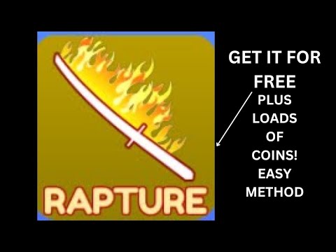How to get rapture in blade ball COMPLETELY FREE AND EASY