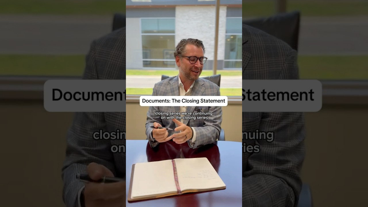 Closing Series | Closing Documents