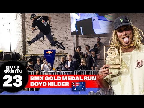 BOYD HILDER | 🥇 GOLD MEDAL RUN OF SIMPLE SESSION 23