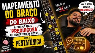 Mapeamento do Braço do Baixo: A Forma Mais ‘Preguiçosa’ de Memorizar as Notas com a Pentatônica