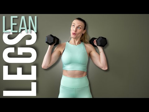 30 minute LEG DAY workout for LEAN LEGS!