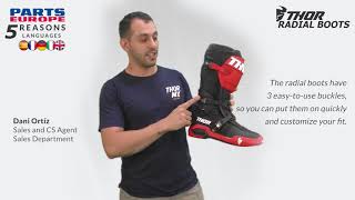 Thor Radial Boots - 5 Reasons : 5 Languages