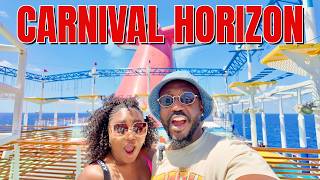 We Tried Carnival Horizon For The First Time...NEVER EXPECTED THIS