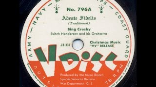 Adeste Fidelis / Bing Crosby