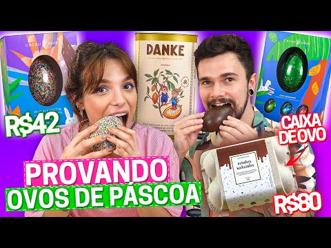 ULTIMO DA PASCOA! OVOS RECHEADOS DO MERCADO