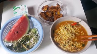 Còn ít sườn bê nướng làm tô mì bò này ăn hết bài! #amazing #food #amthuc #monngon #mukbang