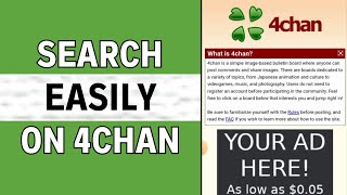 How to Search on 4Chan (2025)