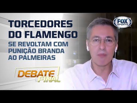 STJD PEGOU LEVE COM O PALMEIRAS POR CADEIRAS ARREMESSADAS CONTRA O FLAMENGO?