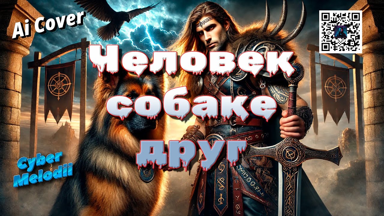 Человек собаке друг Power Metall Ai Cover