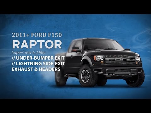 Ford Raptor 6.2L SuperCrew 2010-14 Exhaust Exit Options
