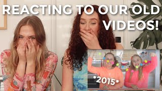 reacting to our first ever video from 2015 - kid Y