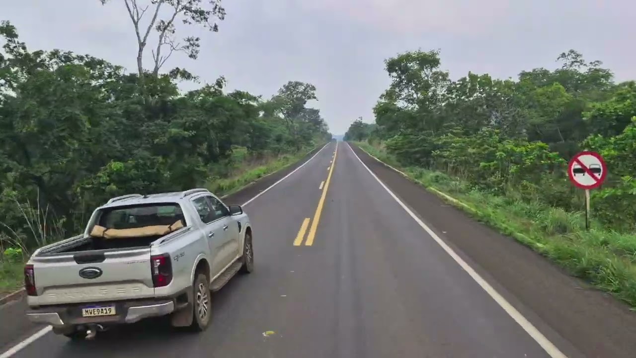 Dessa vez fui além da meta, BR 153 entrando na Rodovia TO 134. (01/12) Episódio 525/24.