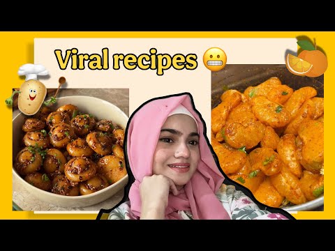 Tried viral instagram recipes 😁| which one do you like the most?| Korean 🥔 or Masala 🍊 …