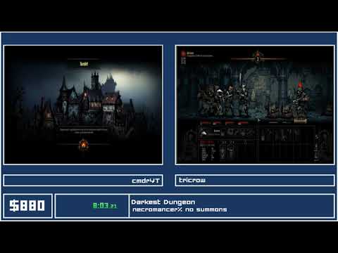 Midwest Speedfest 2018 - Darkest Dungeon Necromancer% (No Summons) Race by Tricrow and CMDR