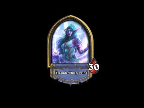 Tyrande Whisperwind All Hero Quotes - Hearthstone