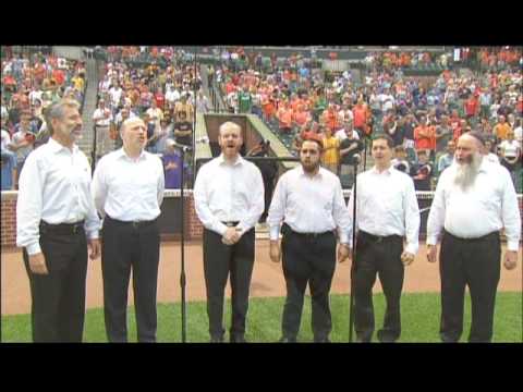 Who Knows 5 sings the National Anthem at Camden Yards