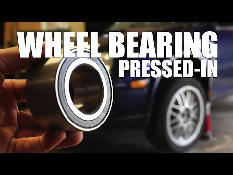 How to Replace a Wheel Bearing (Press-In Bearing) Video