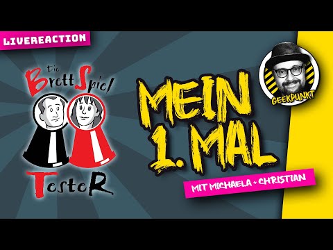 Brettspieltester 🎲 Mein 1. Mal mit Michaela & Christian #reaction #brettspiele #erstesvideo