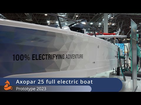 Axopar 25 Prototype full electric - 2023 🦊 E-Power mit Familiengeschichte aus dem hohen Norden