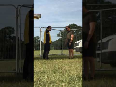 Aggressive Showsec staff at Steps Concert Bolesworth Castle