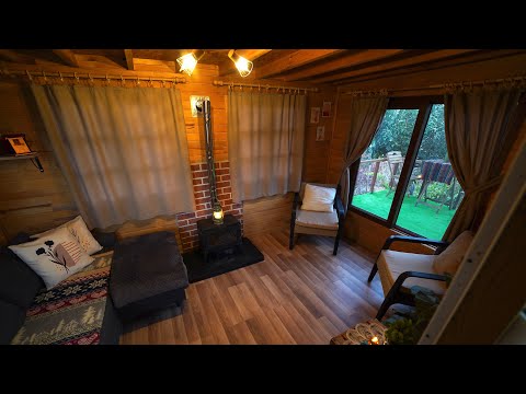 A Quiet and Peaceful Life in a Wooden House