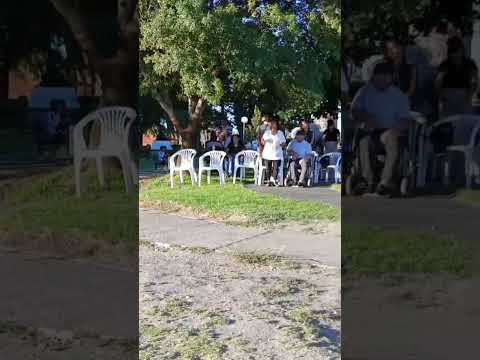 campaña febrero 2026 en sarmiento Chubut organizado por iglesia mahanahim guerrero de Dios