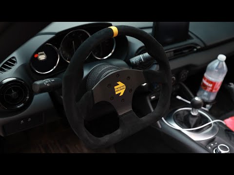 How to install a MOMO aftermarket steering wheel on a ND Miata!