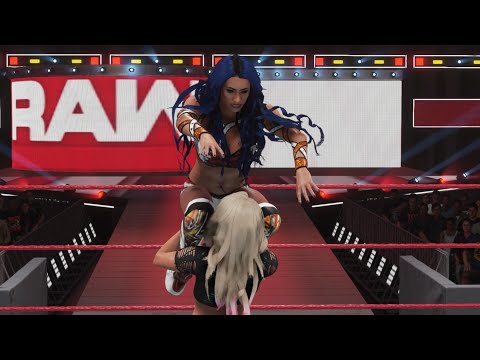 WWE 2K19 - ALEXA BLISS VS SASHA BANKS | RAW