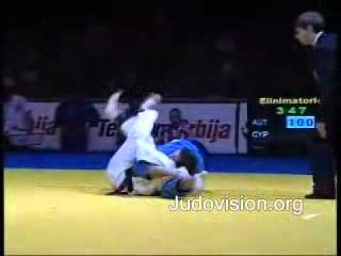 JUDO 2007 European Championships: Ludwig Paischer (AUT) - Andreas Krassas (CYP)