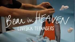 Bear In Heaven - Lovesick Teenagers (making-of album cover in 24 hours) veado papa urso
