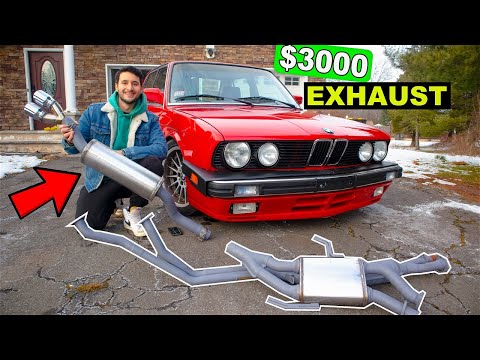 Thumbnail for BMW E28 Magnaflow Exhaust Install & Sloppy Shifter Rebuild | 1988 M30 Engine by BMW E28