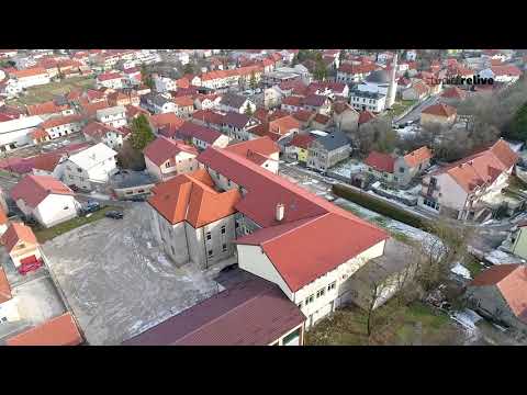 Srednja strukovna škola - Tomislavgrad, video iz zraka